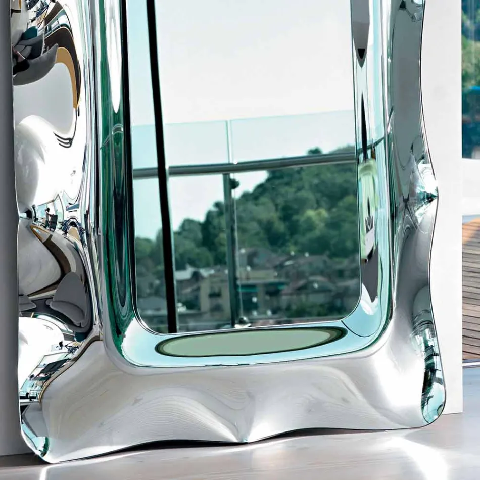 Fiam Italia Dorian vloer- / wandspiegel 202x105cm gemaakt in Italië Viadurini