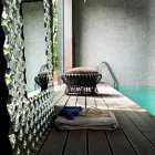 Fiam Italia Pop moderne wand- / vloerspiegel 216x116cm gemaakt in Italië Viadurini