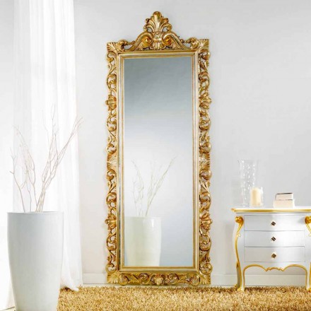 Grote spiegel vloer / wand klassiek ontworpen Tiara, 86x220 cm Viadurini