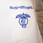 Italiaanse handgemaakte linnen schort uit één stuk - merken Viadurini