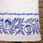 Italiaanse handgemaakte linnen schort uit één stuk - merken Viadurini