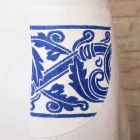 Italiaanse handgemaakte linnen schort uit één stuk - merken Viadurini