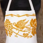 Italiaanse handgemaakte linnen schort uit één stuk - merken Viadurini