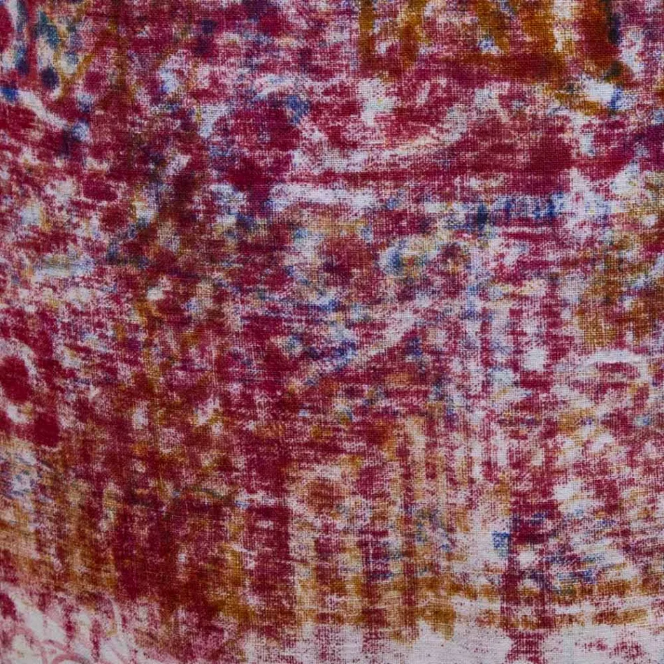 Italiaanse handgemaakte schort in katoen met handmatige kunstdruk - merken Viadurini