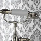 Klassieke badrandgroep met messing handdouche Made in Italy - Ercolina Viadurini