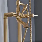 Staand bad met handdouche en flexibele slang Made in Italy - Milano Viadurini