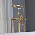 Staand bad met handdouche en flexibele slang Made in Italy - Milano Viadurini