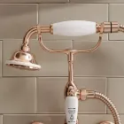 Vintage design badkuip van messing, gemaakt in Italië - Klarisa Viadurini