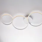 Designverlichting van glas en metaal, gemaakt in Italië - Aldebaran Viadurini