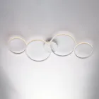 Designverlichting van glas en metaal, gemaakt in Italië - Aldebaran Viadurini