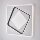 Designverlichting van glas en metaal, gemaakt in Italië voor creatieve doeleinden - Lupus Viadurini