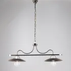 Italiaanse verlichting van glas en metaal voor stijlvolle ruimtes – Equinozio Viadurini