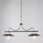 Italiaanse verlichting van glas en metaal voor stijlvolle ruimtes – Equinozio Viadurini