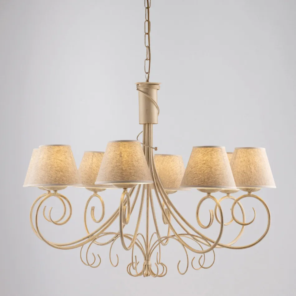 Verlichting van glas en metaal, gemaakt in Italië, voor het creëren van elegante ruimtes – Draco Viadurini