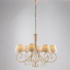 Verlichting van glas en metaal, gemaakt in Italië, voor het creëren van elegante ruimtes – Draco Viadurini