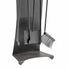 Set van 4 Made in Italy Design stalen openhaardgereedschappen - Chandler Viadurini