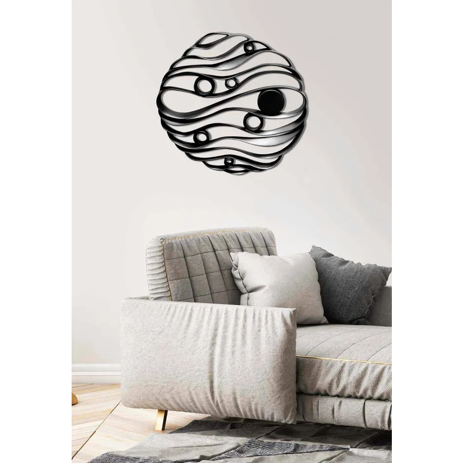 Wandmontage van modern elegant ontwerp in geperforeerde keramiek - Desta Viadurini