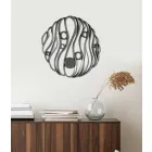 Wandmontage van modern elegant ontwerp in geperforeerde keramiek - Desta Viadurini