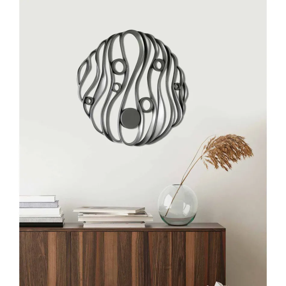 Wandmontage van modern elegant ontwerp in geperforeerde keramiek - Desta Viadurini