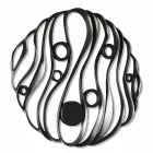 Wandmontage van modern elegant ontwerp in geperforeerde keramiek - Desta Viadurini