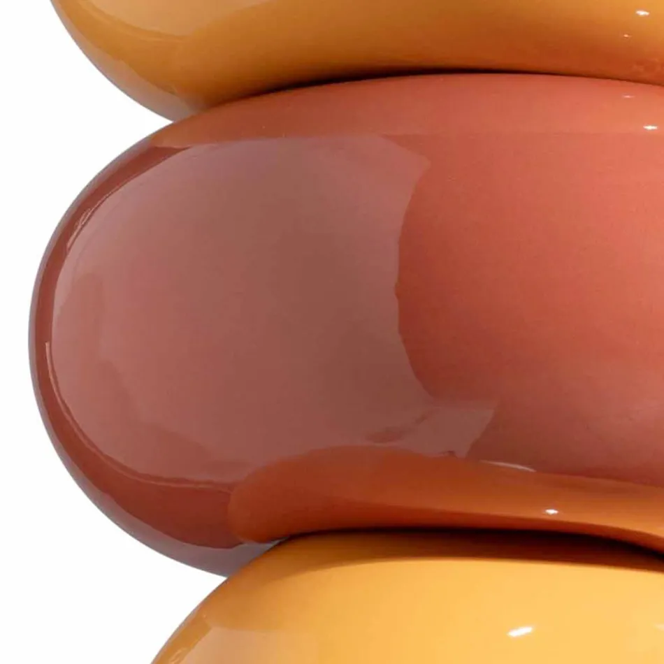 Lamp met 3 elementen in keramiek in verschillende vormen Made in Italy - Bumbum Viadurini