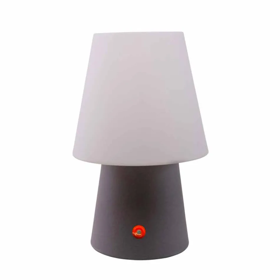 Oplaadbare LED-lamp in gekleurd plastic voor binnen of buiten - Fungostar Viadurini