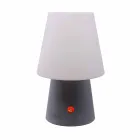 Oplaadbare LED-lamp in gekleurd plastic voor binnen of buiten - Fungostar Viadurini