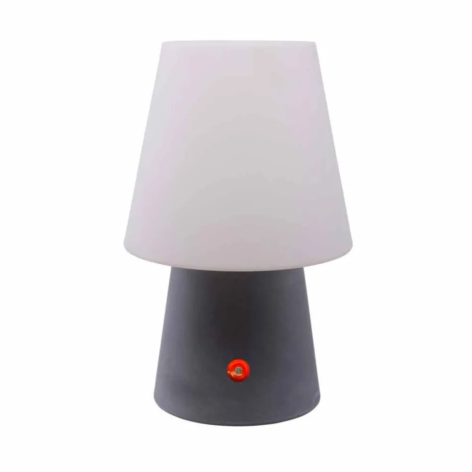 Oplaadbare LED-lamp in gekleurd plastic voor binnen of buiten - Fungostar Viadurini