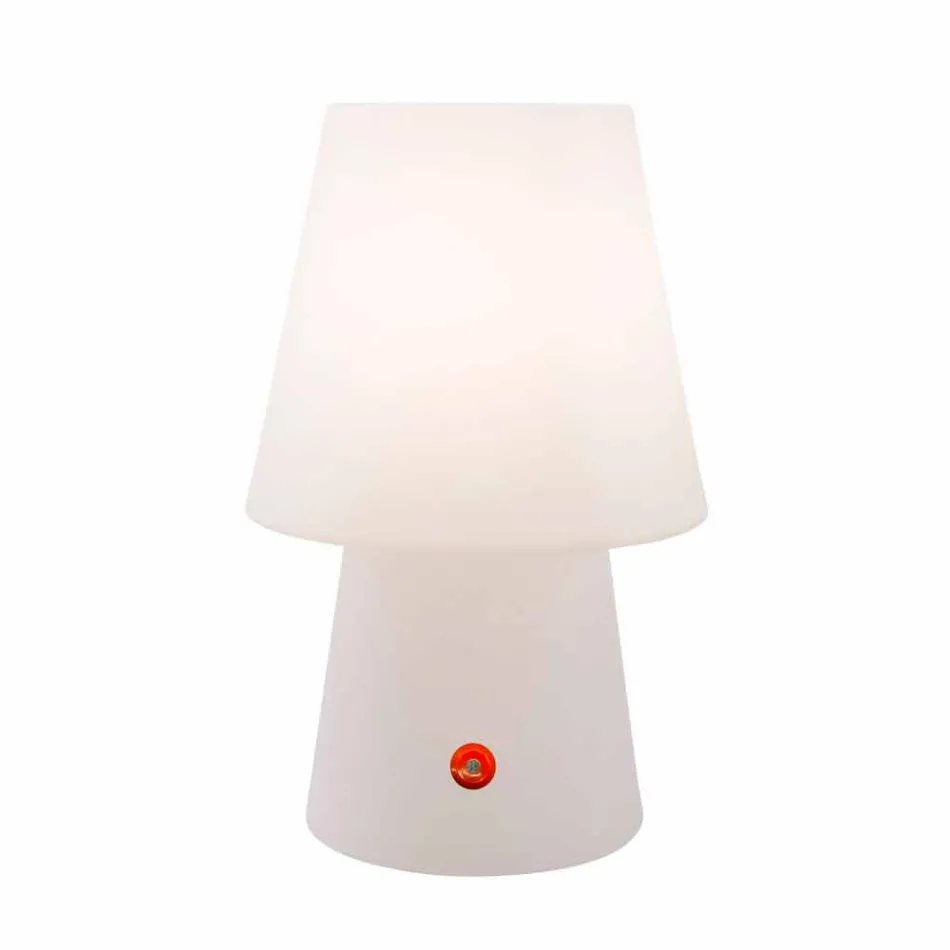 Oplaadbare LED-lamp in gekleurd plastic voor binnen of buiten - Fungostar Viadurini