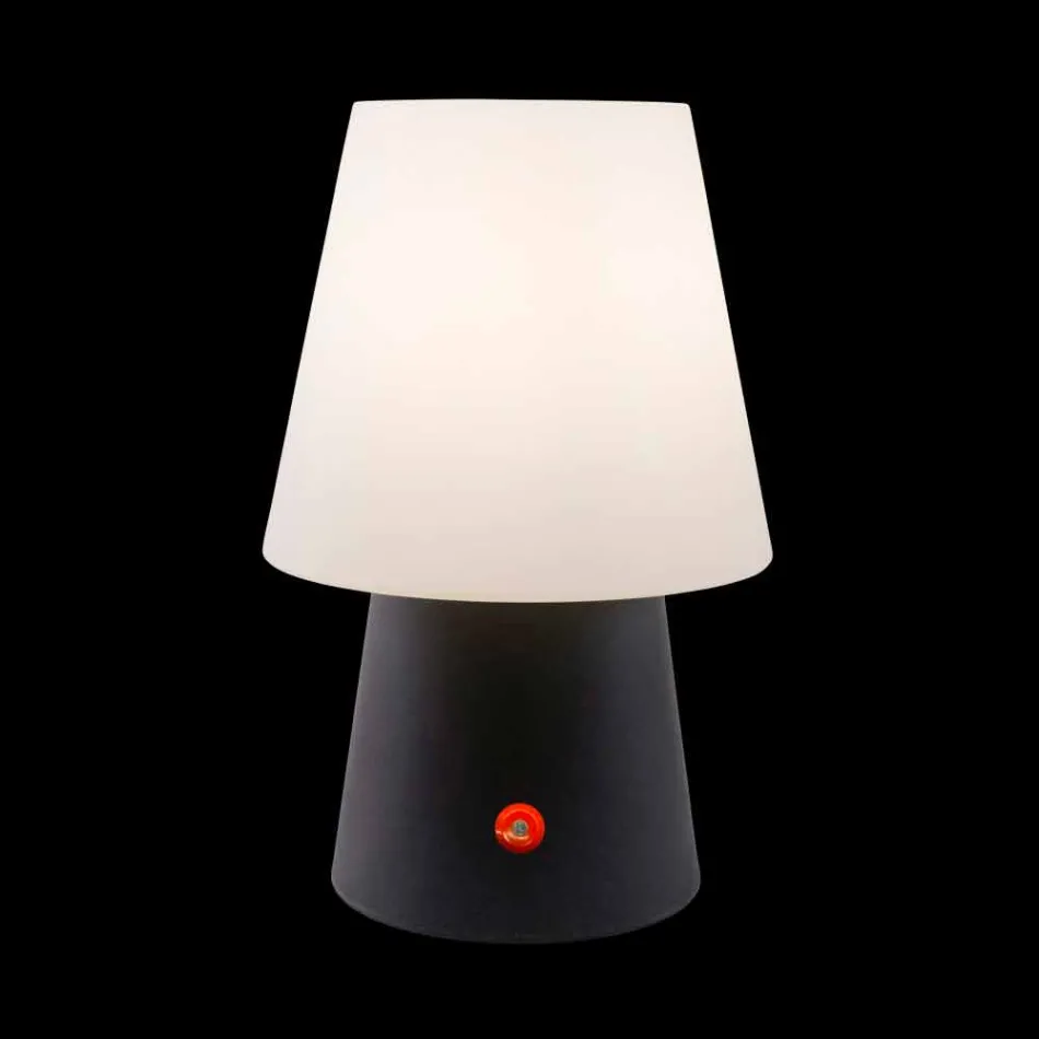 Oplaadbare LED-lamp in gekleurd plastic voor binnen of buiten - Fungostar Viadurini