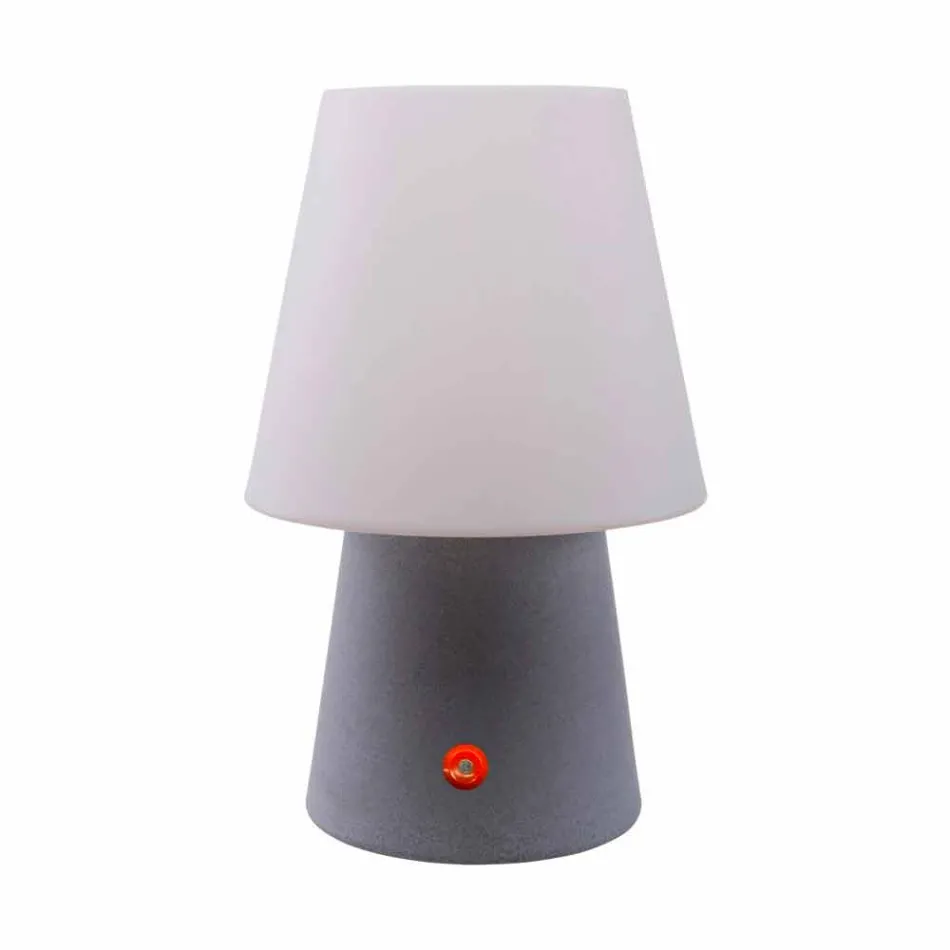 Oplaadbare LED-lamp in gekleurd plastic voor binnen of buiten - Fungostar Viadurini