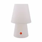 Oplaadbare LED-lamp in gekleurd plastic voor binnen of buiten - Fungostar Viadurini