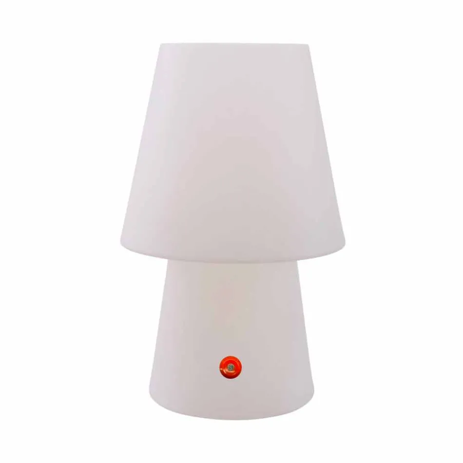 Oplaadbare LED-lamp in gekleurd plastic voor binnen of buiten - Fungostar Viadurini