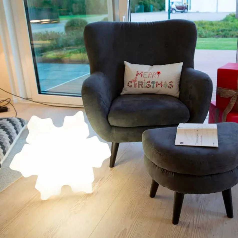 Ledlamp, zonne- of E27 kristalontwerp voor binnen of buiten - Nevestar Viadurini