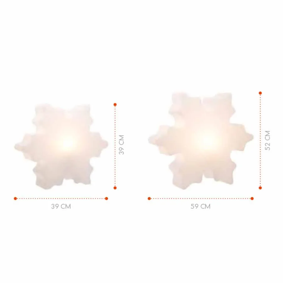 Ledlamp, zonne- of E27 kristalontwerp voor binnen of buiten - Nevestar Viadurini