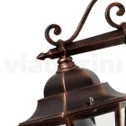 Tuinwandlamp van gegoten aluminium Made in Italy - Pinako Viadurini