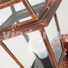 Kristel, een aluminium tuinwandlamp gemaakt in Italië Viadurini