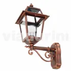 Kristel, een aluminium tuinwandlamp gemaakt in Italië Viadurini