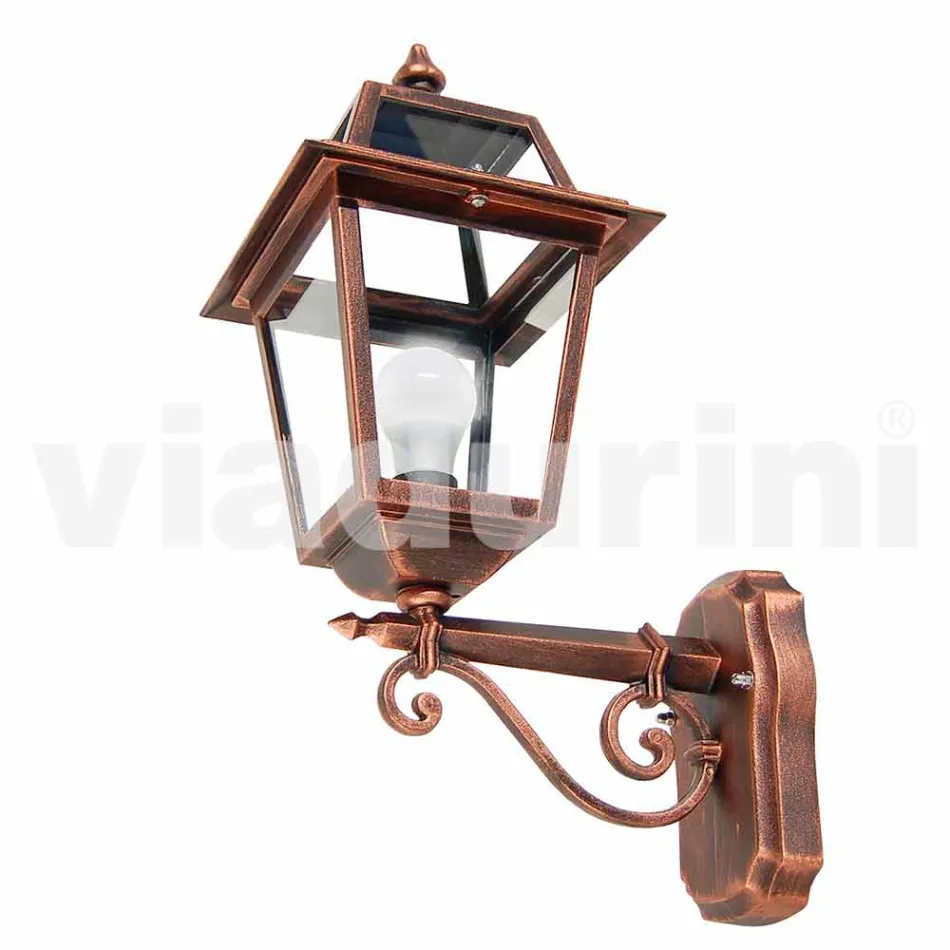 Kristel, een aluminium tuinwandlamp gemaakt in Italië Viadurini