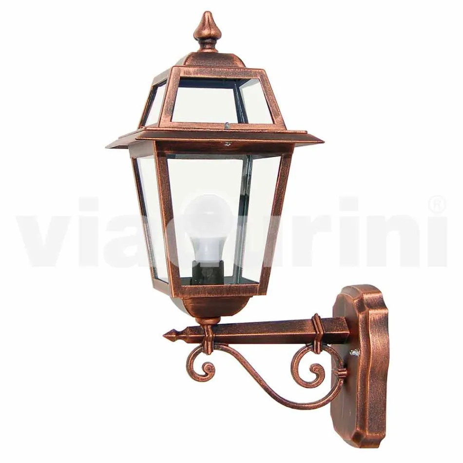 Kristel, een aluminium tuinwandlamp gemaakt in Italië Viadurini