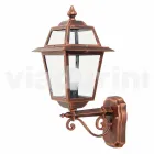 Kristel, een aluminium tuinwandlamp gemaakt in Italië Viadurini