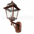 Kristel, een aluminium tuinwandlamp gemaakt in Italië Viadurini