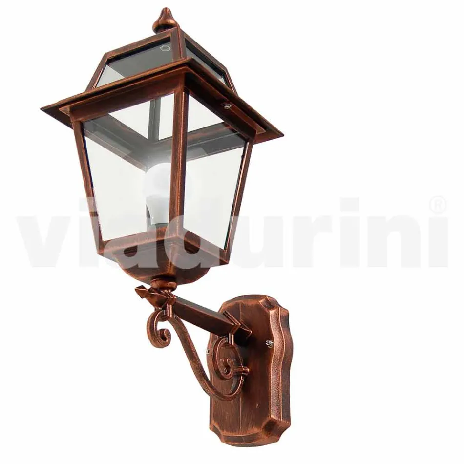 Kristel, een aluminium tuinwandlamp gemaakt in Italië Viadurini