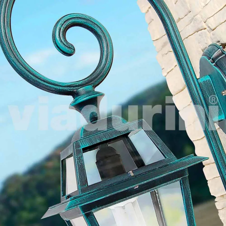 Kristel, een aluminium tuinwandlamp gemaakt in Italië Viadurini