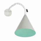 Design wandlamp In-es.artdesign Jazz Cement geverfd Viadurini