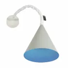 Design wandlamp In-es.artdesign Jazz Cement geverfd Viadurini