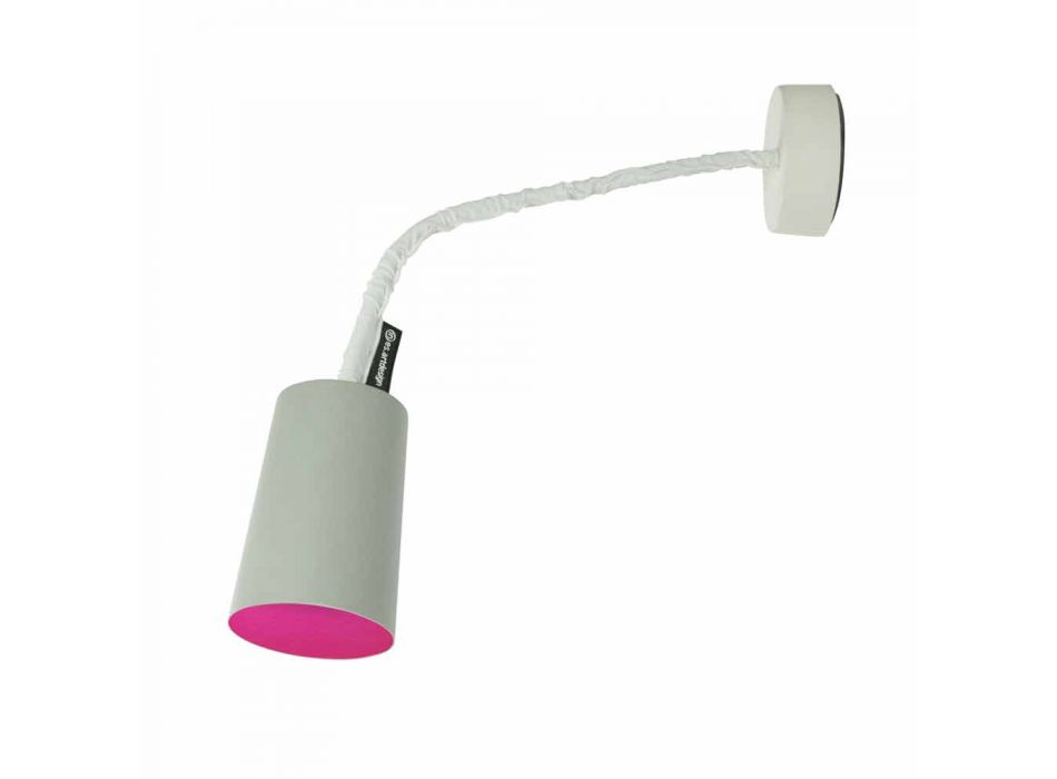 Designer wandlamp In-es.artdesign Verf met geverfd cement Viadurini