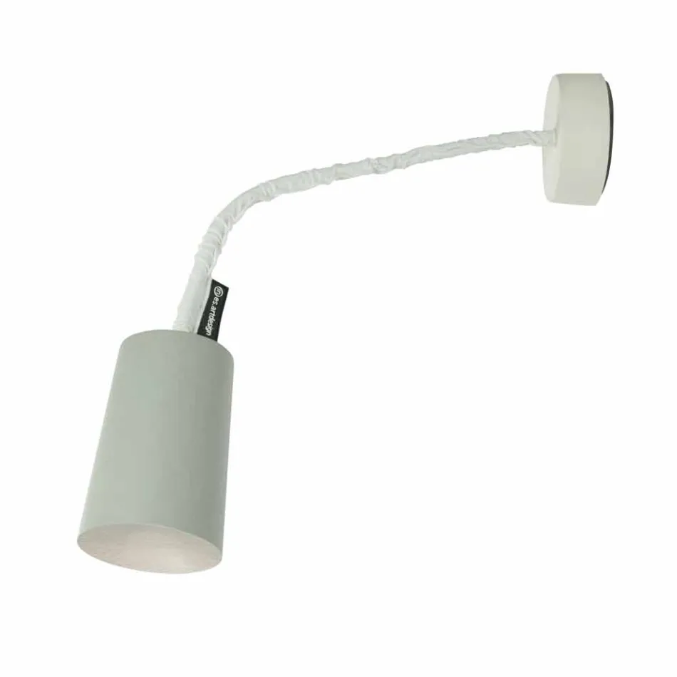 Designer wandlamp In-es.artdesign Verf met geverfd cement Viadurini