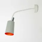 Designer wandlamp In-es.artdesign Verf met geverfd cement Viadurini