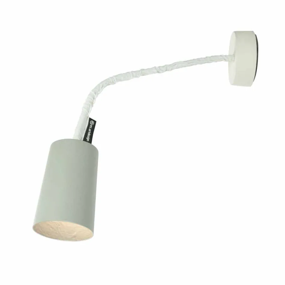 Designer wandlamp In-es.artdesign Verf met geverfd cement Viadurini